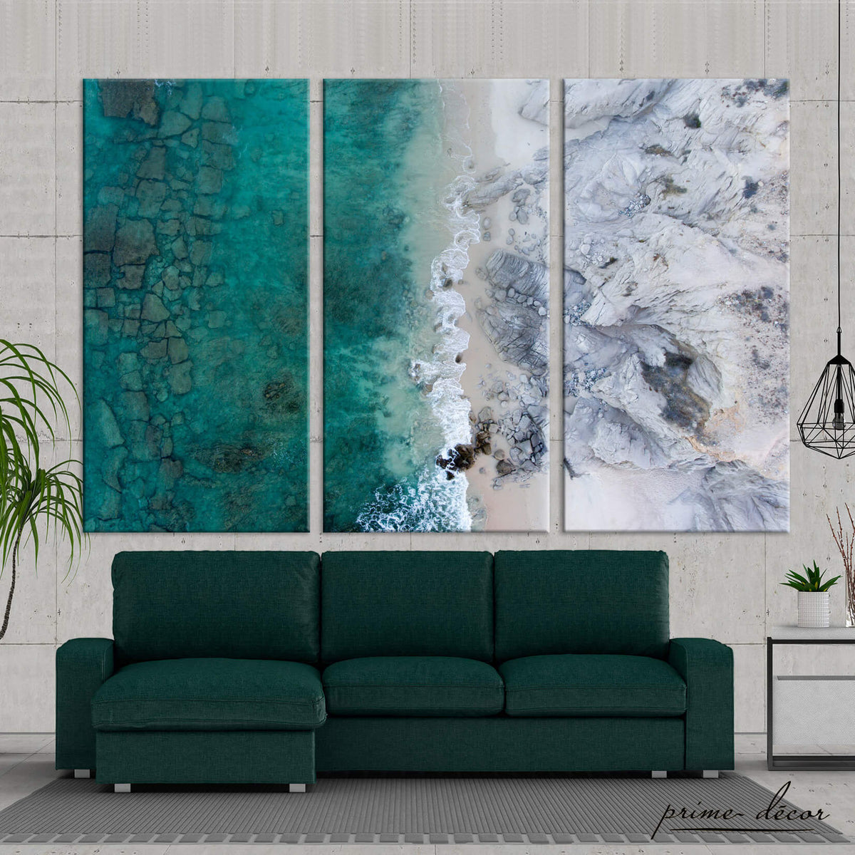 Seascape (3 Panel) Abstract Wall Art